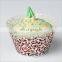Cupcake wrappers filigree vine cake wraps wedding birthday decorating