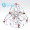 Outdoor Rope Nets Tunnel Climbing Exercise Playground With Slide Sets