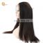 Cuticle Aligned Raw Virign Hair Temple Indian Hair 360 Lace Frontal Closure