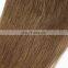 Youth Beauty Hair 2017 best saling 8A Brazilian human virgin hair clip in hair extension silky atraight wave in chestnut brown