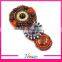 handmade lady sandal accessories flip flop beads flower decoration