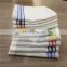 55% linen 45% cotton stripe kitchen towel