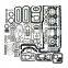Diesel Engine Parts QST30 Overhaul Gasket Set Lower Repair Kit 3804938