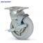 Minsen Double Shaft Round TPR Wheel