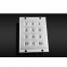 Vandal proof 3x4 keys matrix keypad outdoor IP65 access control system metal numeric keypad with 12 keys