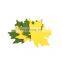 Eco-friendly animals/Green leaves felt coaster sets for cup