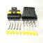 Hampool Hot Selling 5 Pin Electrical Crimp Automotive Insulating Wiring Connectors