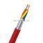 fire proof jacket insistent red fire alarm underground cable