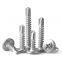 China wholesale galvanised metal hexagon head tek wood stainless steel hex self drilling screw with epdm washers roofing  screw