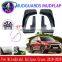 4 штуки для Mitsubishi Eclipse Cross 2018, 2019, 2020 г.в. Защитные козырьки от грязи, брызгозащиты, фонариные козырьки от грязи, защитные козырьки от песчаных взбросов. Автомобильные аксессуары