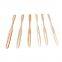 Disposable Bamboo Fork 9cm Small Mini Nature Color Wooden Desert Fruit Party Use