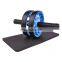 Factory custom 6-in-1 ab roller kit with knee mat wheel jump rope gym equipment  push up bragrips stands TPE tension belt