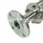 Sanitary Stainless Steel 304 316 flange Type Straight Sight Glass