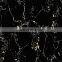 Foshan1000x1000mm big size black marble glazed porcelain tiles for floor and wall