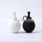 2021 Nordic Minimalism Ceramic Handcraft Matte Porcelain One Wing Long Narrow Neck Round Vase