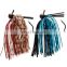 7g 10g Lead Head Jig Hook With Rubber Skirt Silicone Beard Fishing Lure Hard Bait Isca Artificial Para Pesca Leurre Souple