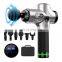 2021 Handheld Deep Tissue, Percussion Muscle Electric Fascia Gun Booster Portable Powerful Mini Muscle Massage Gun/