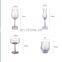 Cost Effective Custom Stand Anniversary Gift Long Stem Drinking Goblet Logo Glass Wine