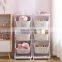 Plastic Toy Storage Rack multi-layer Cabinet Toy Basket Shelf Large Capacity for Living Room, Kitchen