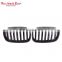 Glossy black single slat line front grill for BMW X5 X6 E70 E71 high quality kindly bumper grill for BMW 2007-2013