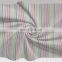 Colorful Stripe BCI  Cotton Poplin Fabric for Spring and Summer Shirt