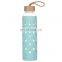 Wholesale Custom Logo DIY Glass Bottles Drink 600Ml 20Oz Glass Kettle Glass Tumbler With Silicone Sleeve Drinkware