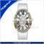 Vogue Stainless Steel Wristwatch with Beautiful Diamond for Ladies