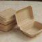 450ml 600ml degradable disposable lunch box, pulp lunch box, light snack box, fast food box, cake hamburger box