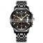 NIBOSI New Brand Quartz Watch Men Sport Watches Men Steel Band Military Clock Waterproof Gold Wrist Mens Watch Relogio Masculino