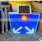 Competetive Price Superior Material 800mm Visible Distance Solar Traffic Sign