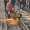 Portable Lithium Electric Rail track Cutting machine cutting equipment tool