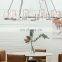 Copper Industrial Style Glass Lampshade Chandelier Ceiling Light Fixture For Living Dining Room Bedroom Kitchen Island Foyer