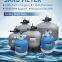 Pikes top mount sand filter brand new fiberglass OEM/ODM uv-resistant surfaced swimming pool sand filter
