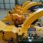 China Tree Branch Wood Crusher Triturador de Galhos Barato do Tipo Caterpillar Triturador de Galhos com Motor Diesel Triturador de Madeira Multifuncional