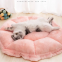 Winter Soft Warm Semi-Enclosed Cat Litter Dog Bed House Indoor Cozy Comfy Pet Cat Bed