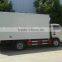 5 tons food box van truck, 4x2 small refrigerated truck