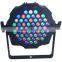54*1W Rgbw 4in1 Color Led par lights super slim with party stage use