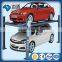 Four post hydraulic double parking car lift for sale
