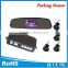 LCD parking sensor with rear view mirror lcd display smart car parking sensor system with one year warranty CE FCC