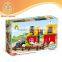 Plastic magnetic building blocks kids toys 51 pcs deformed 3d blocks building