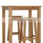 DT-4096 Space Saving Solid Wood Dining Table Set