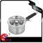 capsule bottom stock pot with glass lid/ milk boiling pot/ saucepan