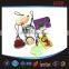 MDE10 Cute crystal epoxy RFID tag/ epoxy NFC key tag/ epoxy key tag