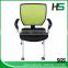 green mesh swivel chair H-DM10