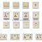 Hot Sale in the Mid East, 3 Way Electrical Wall Push Button Switch