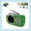 Promotional Funny Portable AM/FM/SW1-7 9 Band LCD Alarm Clock Radio