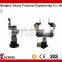 3-dimensional digital dancing person fountain nozzle