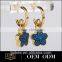 Women New fashion Natural ziron 925 sterling silver jordan earring