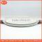 two different big size porcelain round ceramic pizza plates for ovens hotel restaurant and home dinner plate flat bottom
