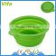 2015 new travel folding Silicone Pet bowl